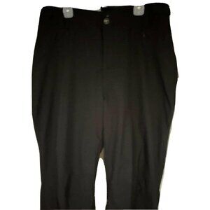 Gerry Black Ski Snow Snowboard Fleece Lined Pants Large Waterproof Insulated